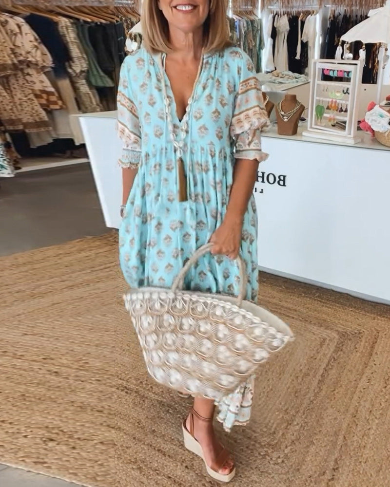 Verity – Vestido boêmio